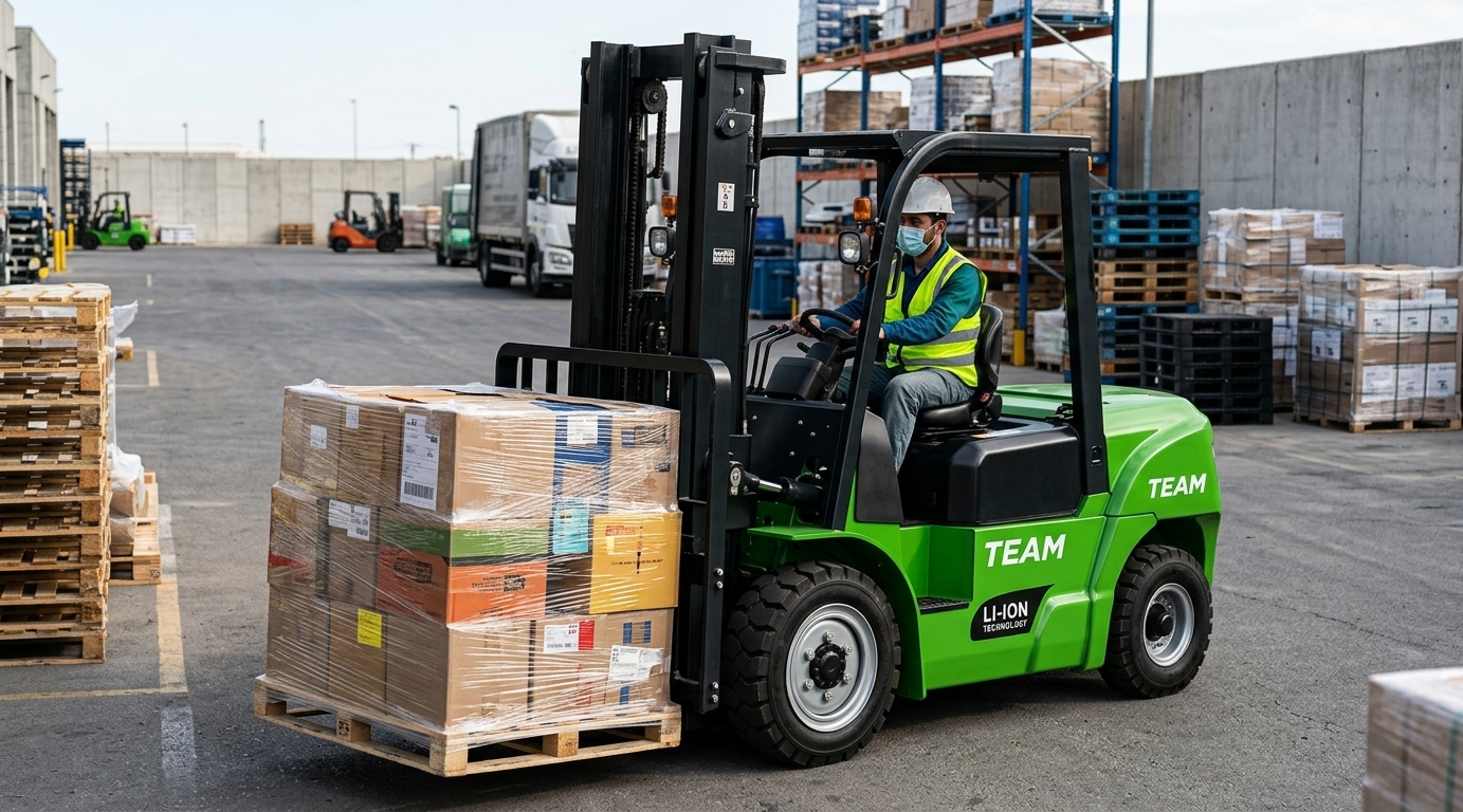 TEAM FE Serisi Elektrikli Forklift